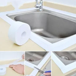 Waterproof Shower Seal Strip - Easy Install Bath Waterproofing