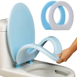 Waterproof Toilet Seat Pad - Comfortable Bathroom Cushion