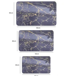 Weiche, saugfähige, rutschfeste Badezimmermatte – flauschiges, modernes Design