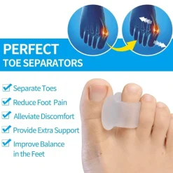 Weicher Zehentrenner – bequemes Fußausrichtungswerkzeug