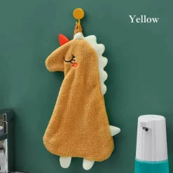 Weiches, saugfähiges Handtuch mit Cartoon-Tiermotiv für Kinder, Küchenspaß