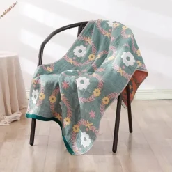 Weiches, schnelltrocknendes Badetuch aus Baumwolle – 70 x 140 cm