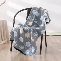 Weiches, schnelltrocknendes Badetuch aus Baumwolle – 70 x 140 cm