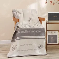 Weiches, schnelltrocknendes Badetuch aus Baumwolle – 70 x 140 cm