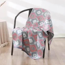 Weiches, schnelltrocknendes Badetuch aus Baumwolle – 70 x 140 cm