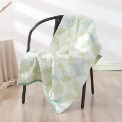 Weiches, schnelltrocknendes Badetuch aus Baumwolle – 70 x 140 cm