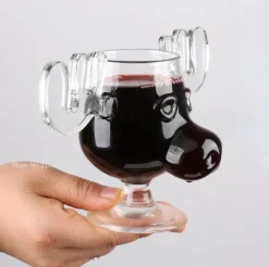 Weihnachtsferien Keramik Doppelschicht Kaffeetasse - Festliches Urlaubs-Trinkgeschirr