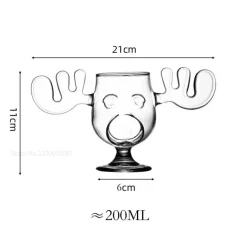 Weihnachtsferien Keramik Doppelschicht Kaffeetasse - Festliches Urlaubs-Trinkgeschirr