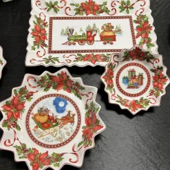 Weihnachtsgeschirr-Set – Festliche Feiertags-Geschirrkollektion