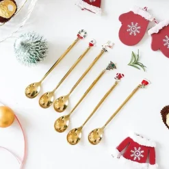 Weihnachtsgeschirr-Set – 4-teiliges Geschirrset mit „Beste Wünsche“-Design