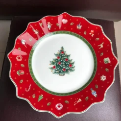 Weihnachtsgeschirrset aus Porzellan – Festliche Feiertagsgeschirrkollektion
