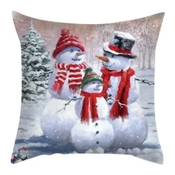 Weihnachtskissenbezug-Set – Festliche Sofadekoration