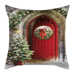 Weihnachtskissenbezug-Set – Festliche Sofadekoration