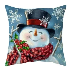 Weihnachtskissenbezug-Set – Festliche Sofadekoration