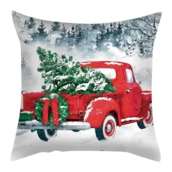 Weihnachtskissenbezug-Set – Festliche Sofadekoration
