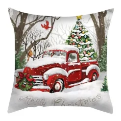 Weihnachtskissenbezug-Set – Festliche Sofadekoration