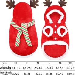 Weihnachtsmann-Hundekostüm – Feiertags-Haustier-Outfit