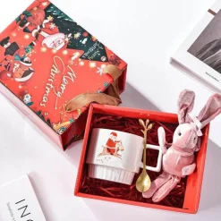 Weihnachtsmann-Keramiktassen-Set – das perfekte Weihnachtsgeschenk für festliche Feiern