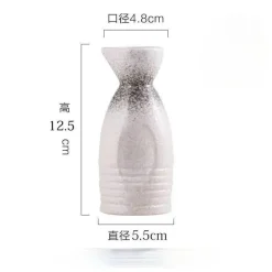 Wein- und Sake-Set aus Keramik mit Heizung – Elegantes Servierset