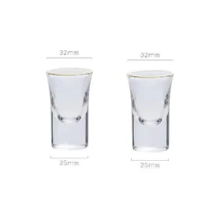 Wein- und Whiskykaraffe - Eleganter Spender aus transparentem Glas