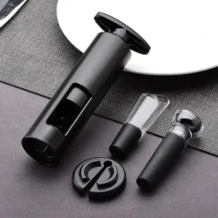 Weinöffner-Set, Korkenzieher und Ausgießer-Set für mühelosen Weingenuss