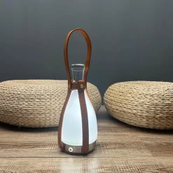 Weinflaschenlampe - Dekorative LED-Tischleuchte