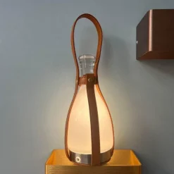 Weinflaschenlampe - Dekorative LED-Tischleuchte
