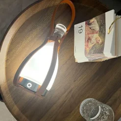 Weinflaschenlampe - Dekorative LED-Tischleuchte