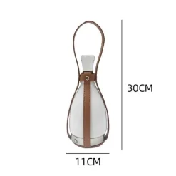 Weinflaschenlampe - Dekorative LED-Tischleuchte