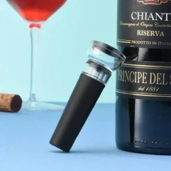 Wein-Vakuumverschluss zum Bewahren der Frische von Champagner und Sekt