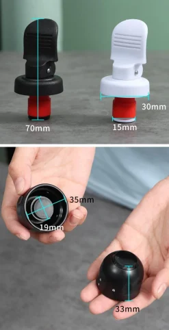 Weinverschluss mit Zauberhut – lustiger dekorativer Weinverschluss