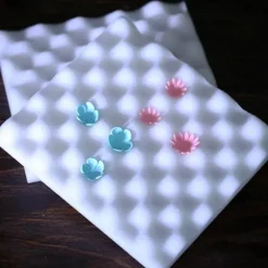 Wellenförmige Kuchenschaummatte für selbstgemachte Zuckerblumen – unverzichtbares Gebäckwerkzeug für Bäcker