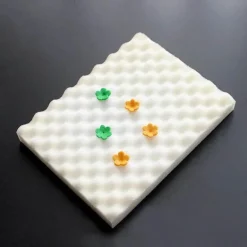 Wellenförmige Kuchenschaummatte für selbstgemachte Zuckerblumen – unverzichtbares Gebäckwerkzeug für Bäcker