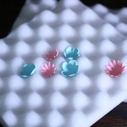 Wellenförmige Kuchenschaummatte für selbstgemachte Zuckerblumen – unverzichtbares Gebäckwerkzeug für Bäcker