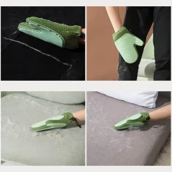 Wendbare Handschuhe zur Tierhaarentfernung – 2-in-1-Pflegewerkzeug für Hunde und Katzen