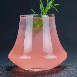 Whiskybecher aus Kristallglas – Spirituosenbecher aus Glas mit dickem Boden