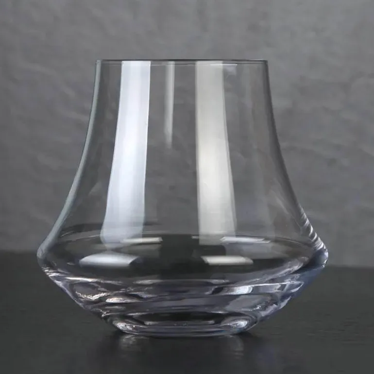 Whiskybecher aus Kristallglas – Spirituosenbecher aus Glas mit dickem Boden