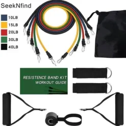 Widerstandsband-Set – 16-teiliges Armkraft-Trainingsset