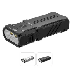 Wiederaufladbare Hochleistungs-Camping-Taschenlampe, tragbare LED-Laterne für Outdoor-Abenteuer