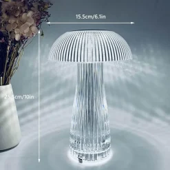 Wiederaufladbare LED-Pilzlampe – tragbares Nachtlicht