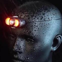 Wiederaufladbare LED-Stirnlampe – Ultra Glow mit verstellbarem Riemen