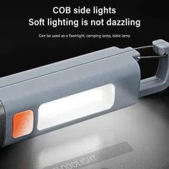 Wiederaufladbare Taschenlampe mit großer Reichweite – ultrahell, wasserdicht, vielseitig