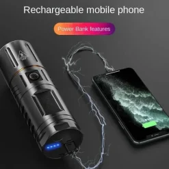 Wiederaufladbare, ultrahelle Taschenlampe – Nachtlicht