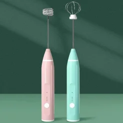 Wiederaufladbarer Handrührer - Elektrischer Mixer mit 3 Geschwindigkeiten