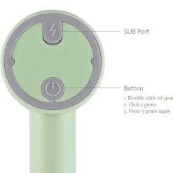 Wiederaufladbarer 3-in-1-Küchenmixer in Pastell – automatischer Mixer und Küchenmaschine