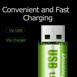 Wiederaufladbarer Li-Ionen-USB-Akku – intelligente, tragbare Stromversorgungslösung