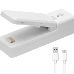 Wiederaufladbarer USB-Lebensmittelversiegeler - Tragbares Vakuumiergerät