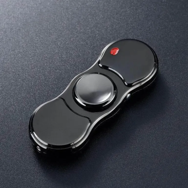 Wiederaufladbares, farbenfrohes Fidget Spinner-Feuerzeug – lustiger und funktionaler Zünder