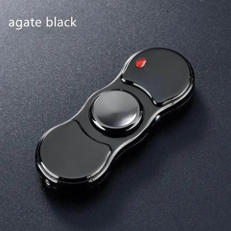 Wiederaufladbares, farbenfrohes Fidget Spinner-Feuerzeug – lustiger und funktionaler Zünder