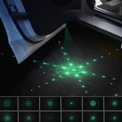 Wiederaufladbares LED-Autotür-Willkommenslicht - Dynamisches Autozubehör
